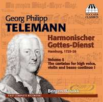Telemann: Harmonischer Gottes-Dienst Vol. 5 - Cantatas